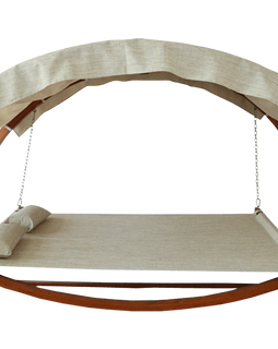 Leisure Season SBWC402 Swing Bed with Canopy